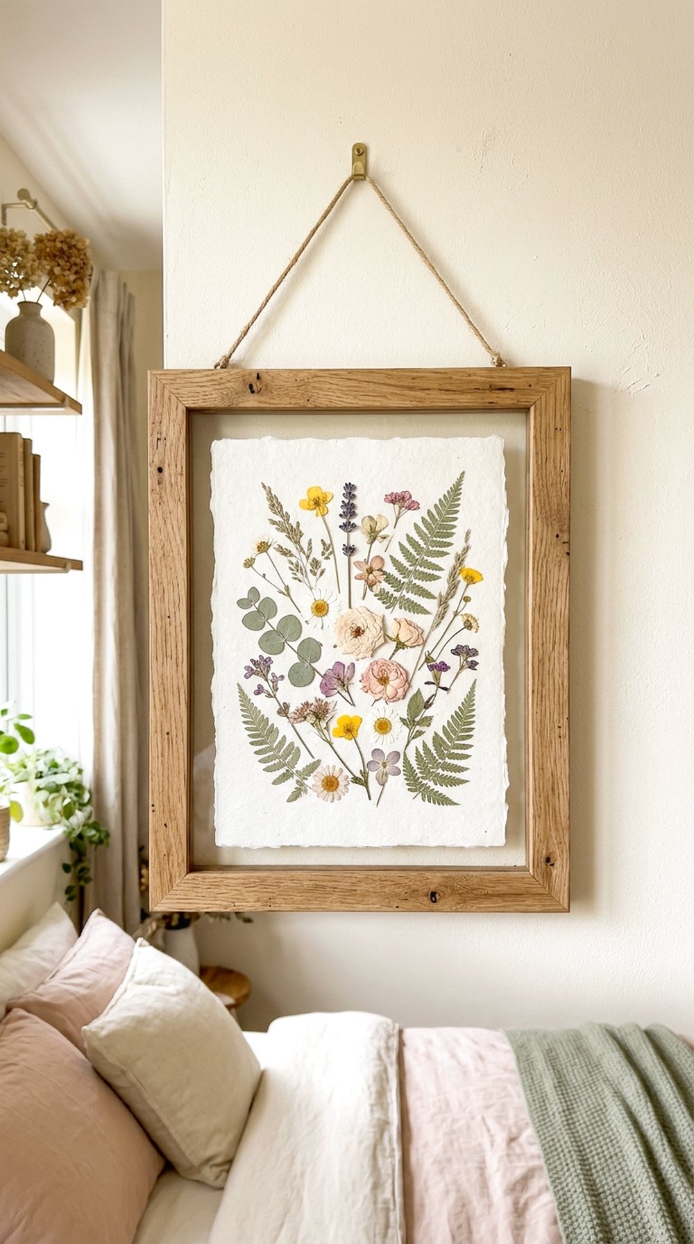 Pressed Flower Wall Frame