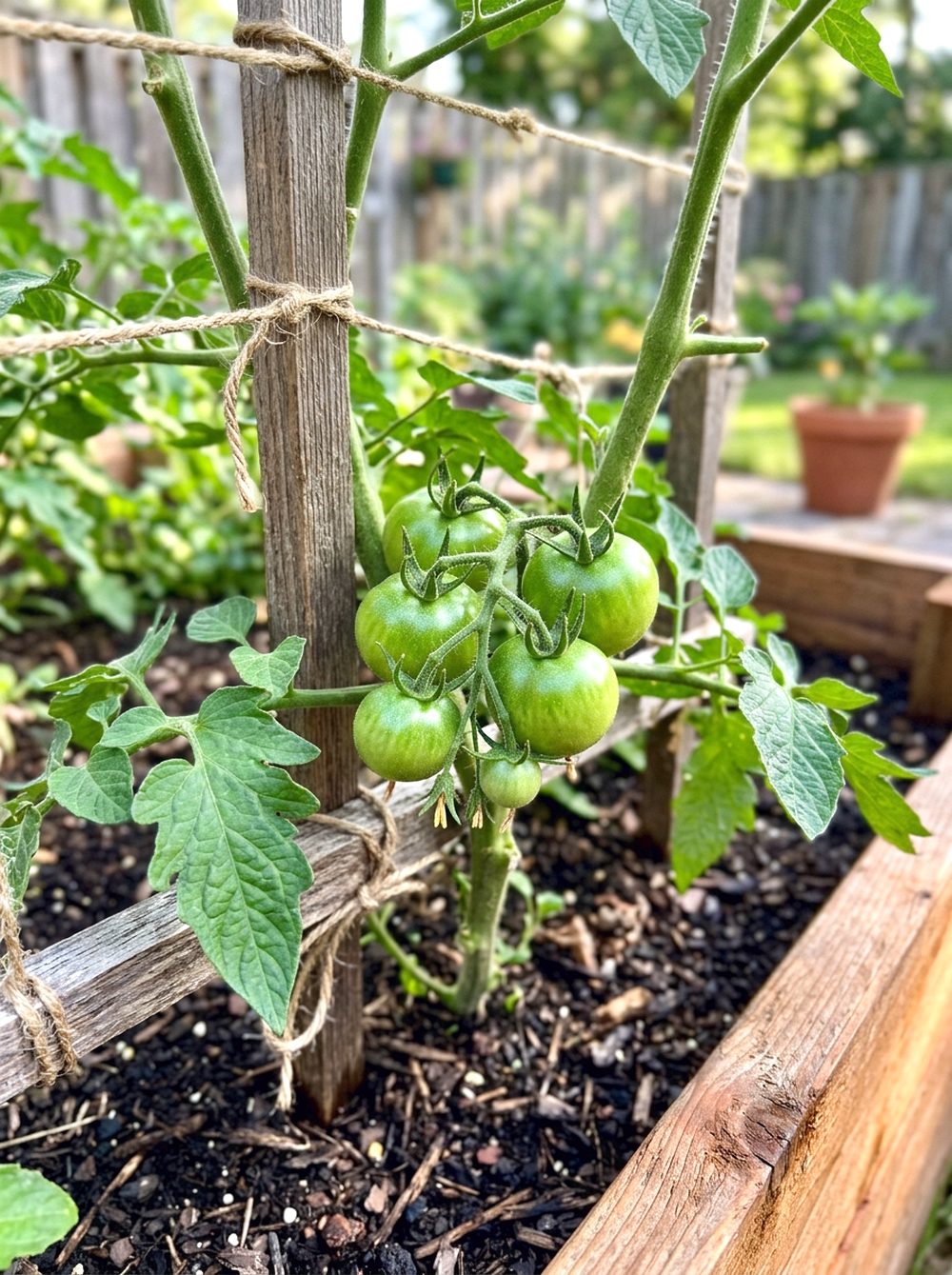Pruning Before Tomatoes Ripen