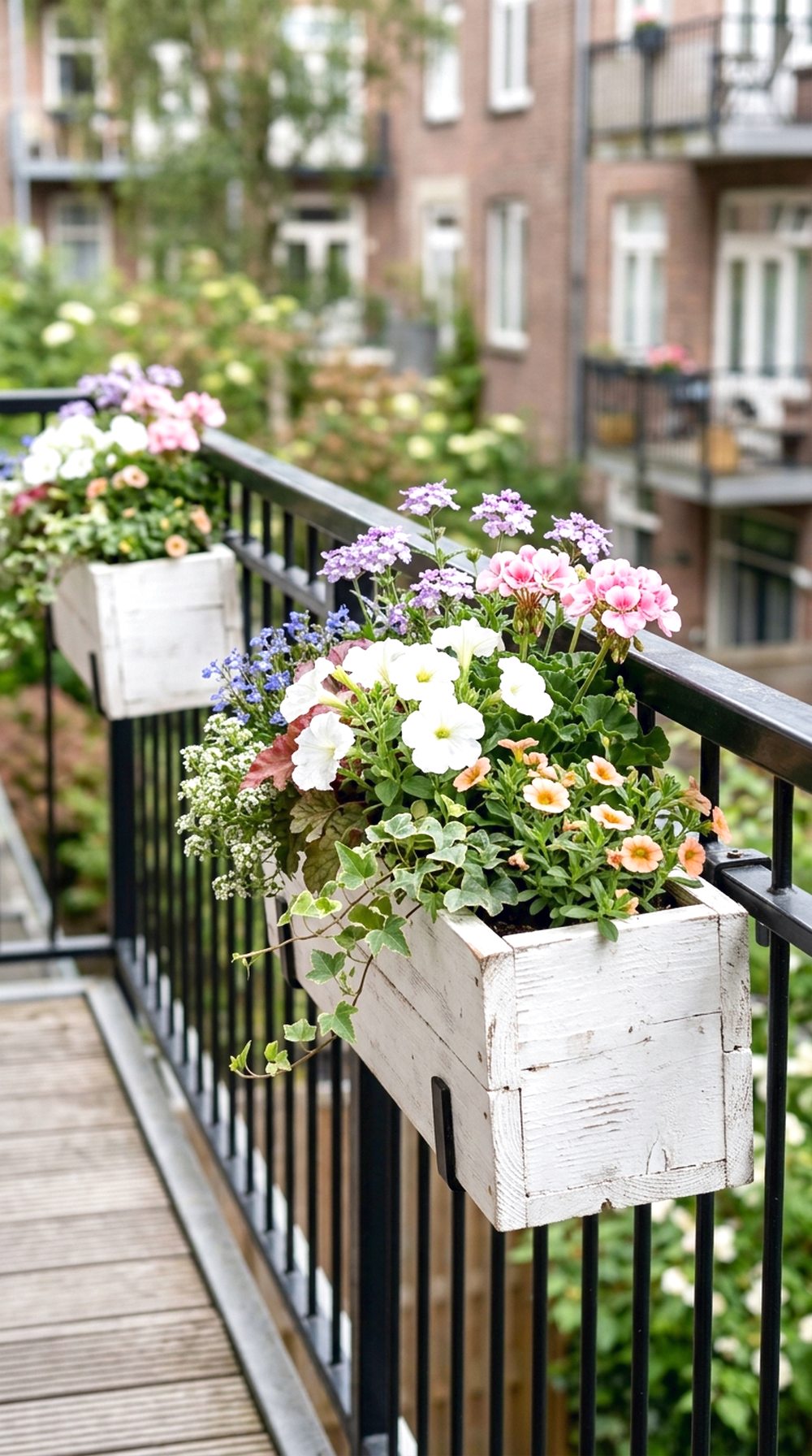 Railing Planter Boxes