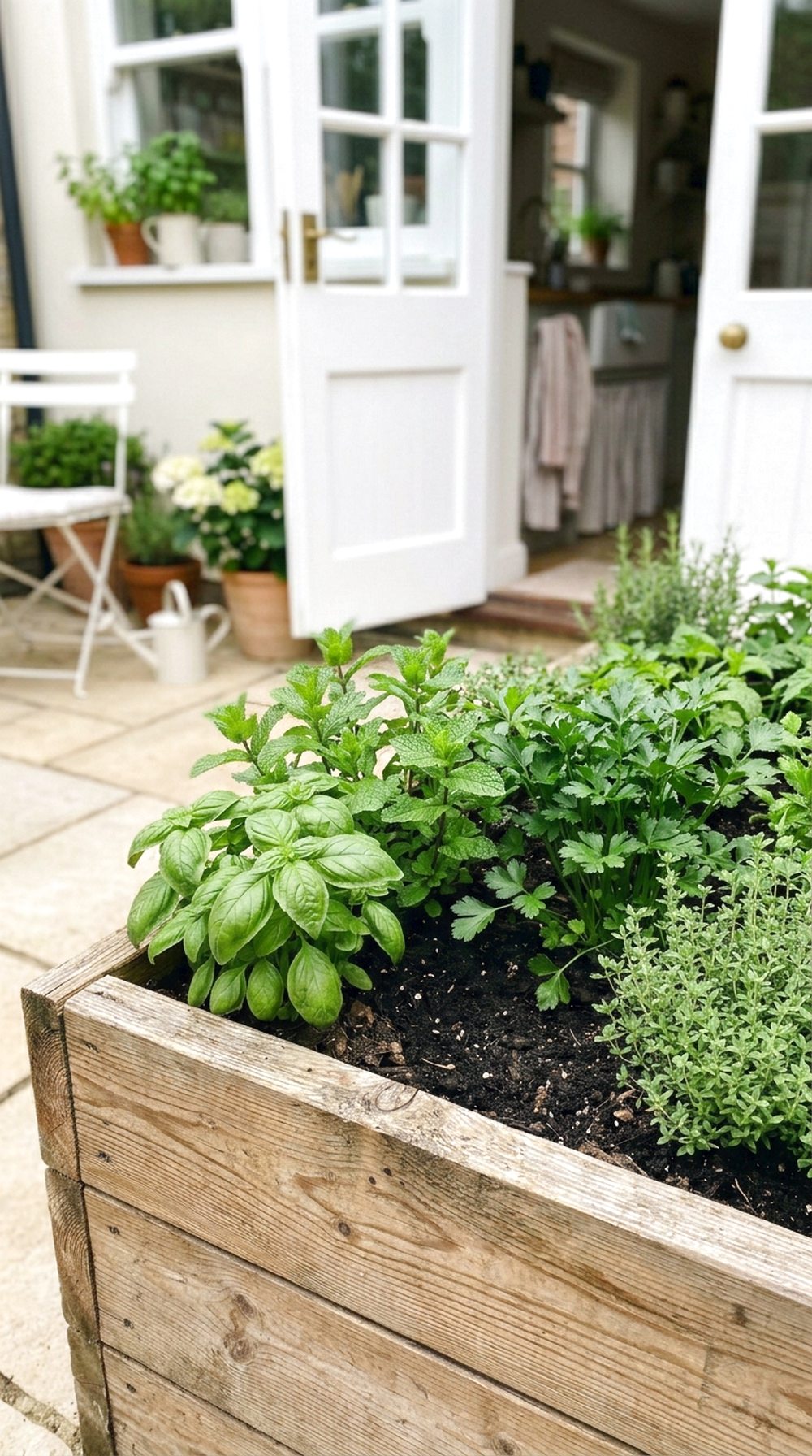 Raised Bed Herb Garden