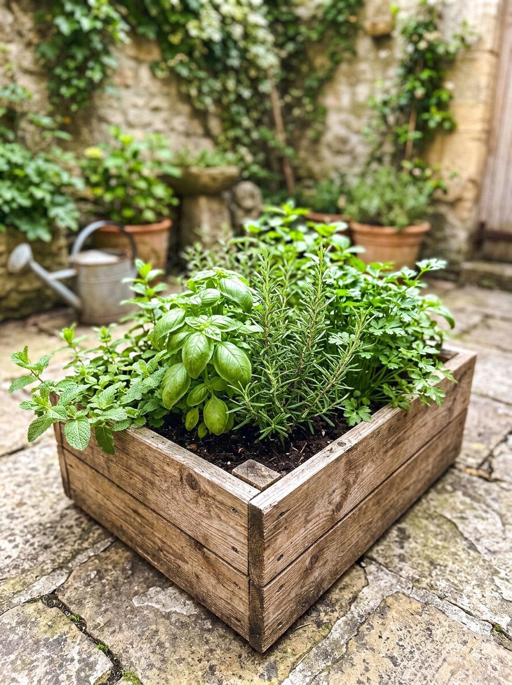 Raised Herb Bed