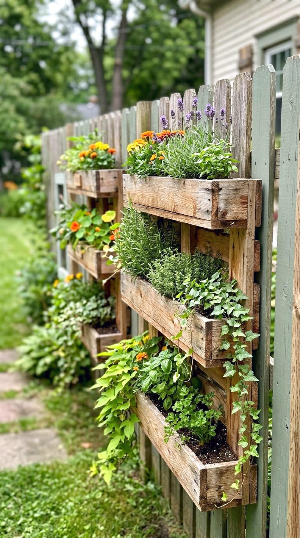 Raised Planter Garden Wall