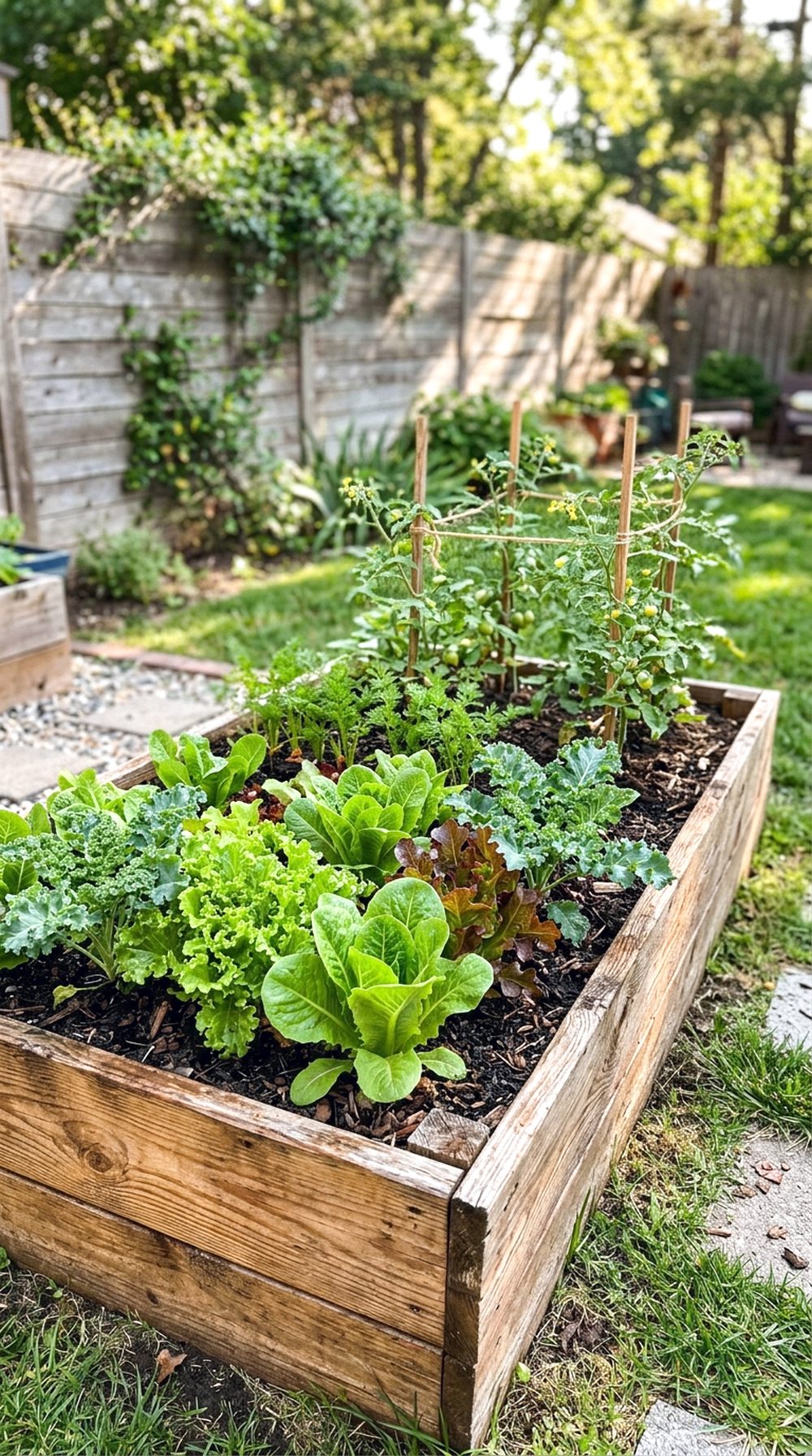 Raised Vegetable Bed Corner