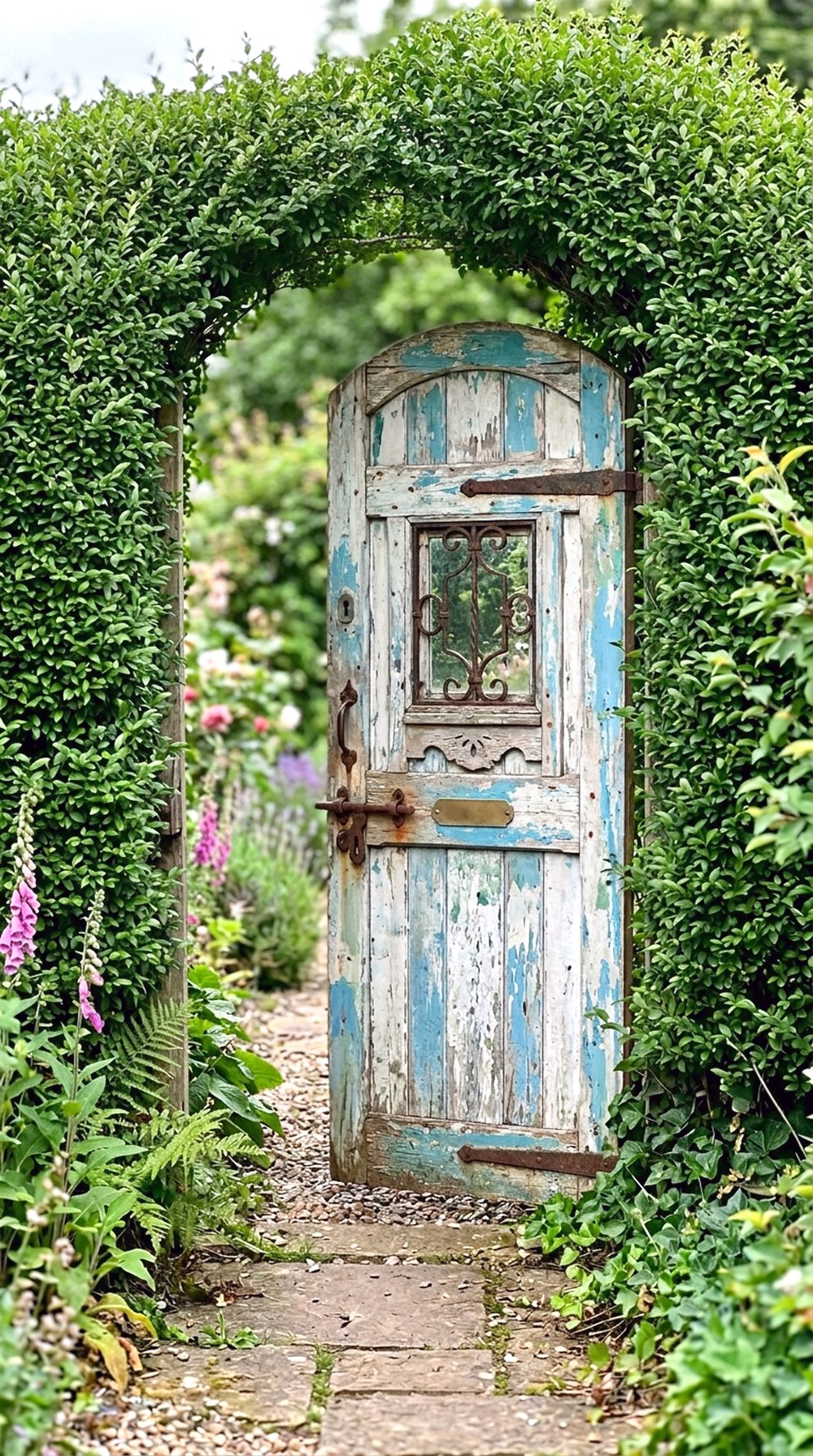 Recycled Door Garden Gate