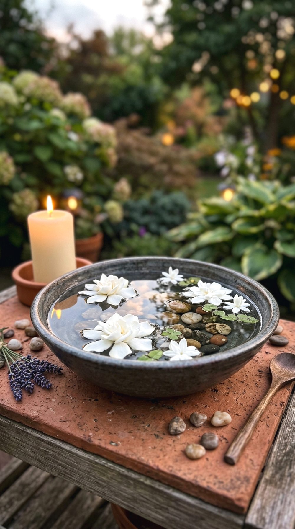 Reflective Moon Bowl