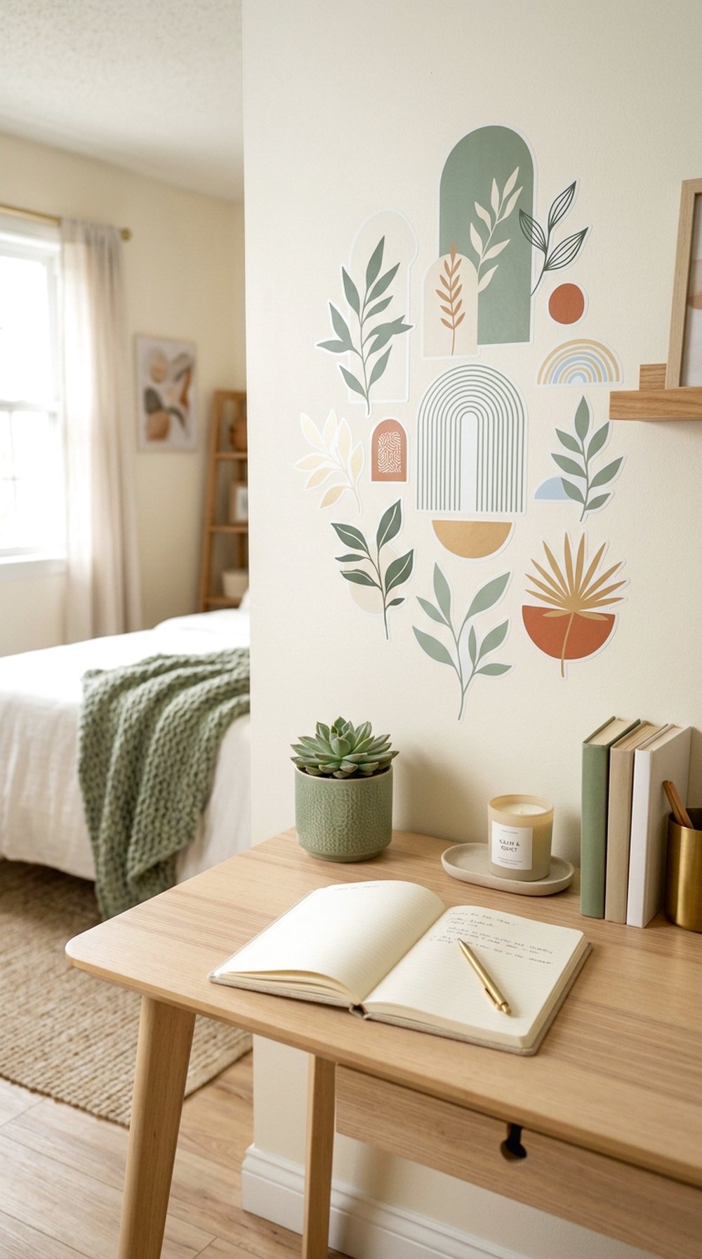 Removable Wall Decal Corner