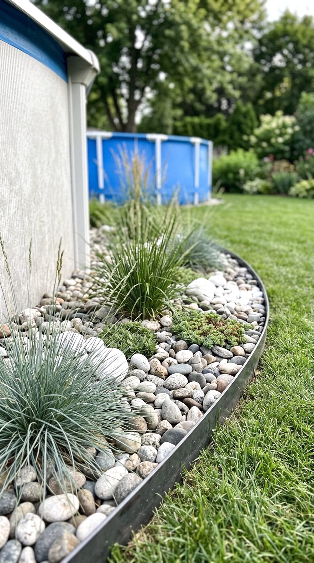 Rock Garden Pool Edge