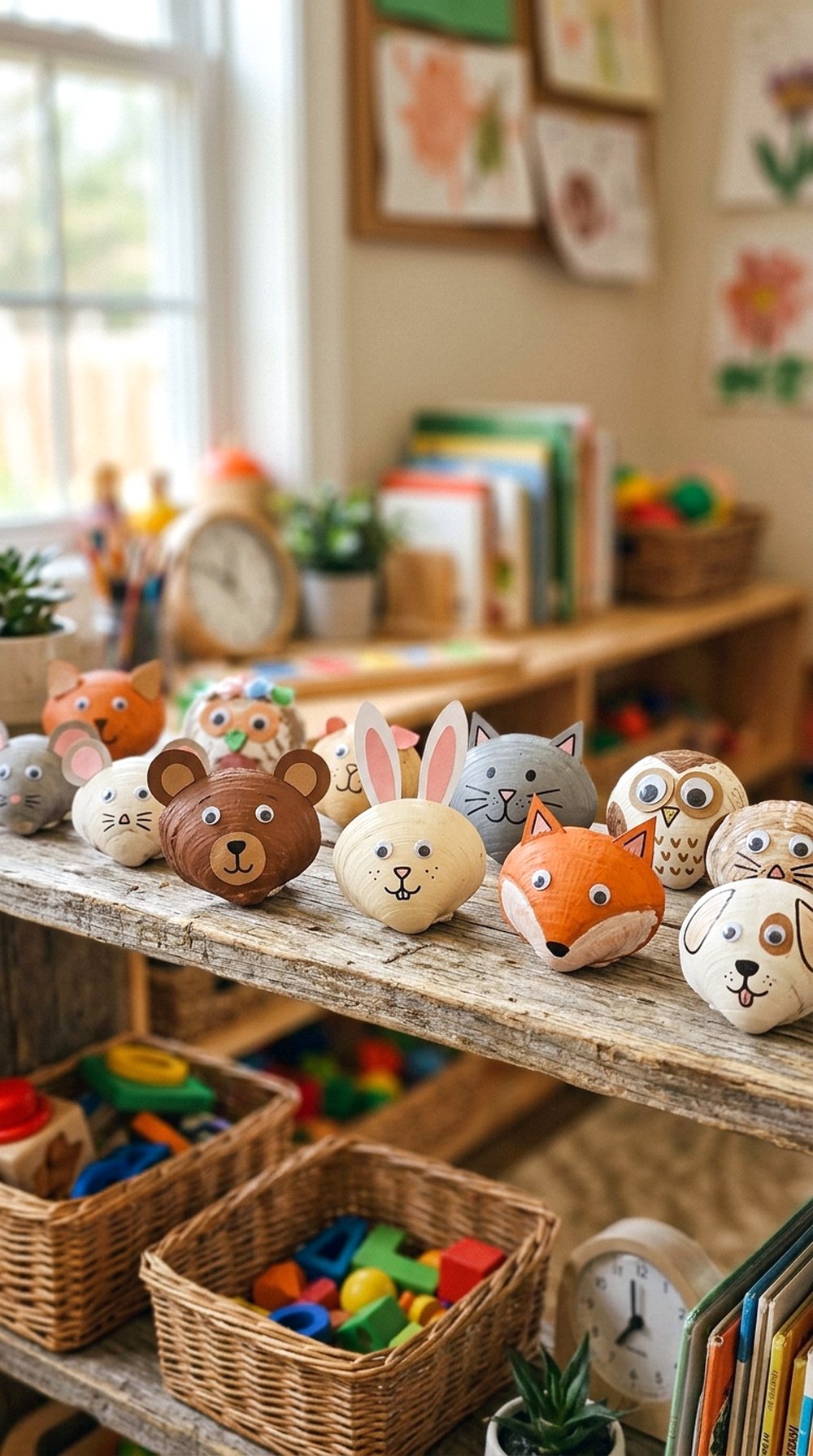 Seashell Animal Faces