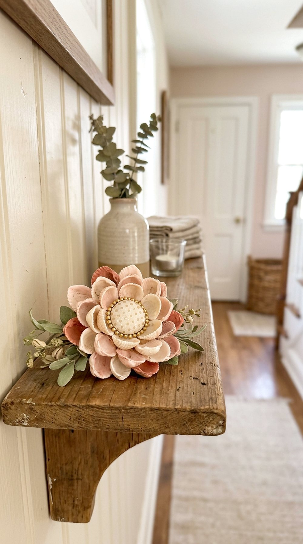 Seashell Flower Craft