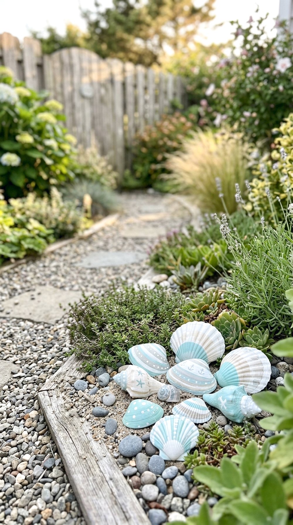 Seashell Garden Decorations