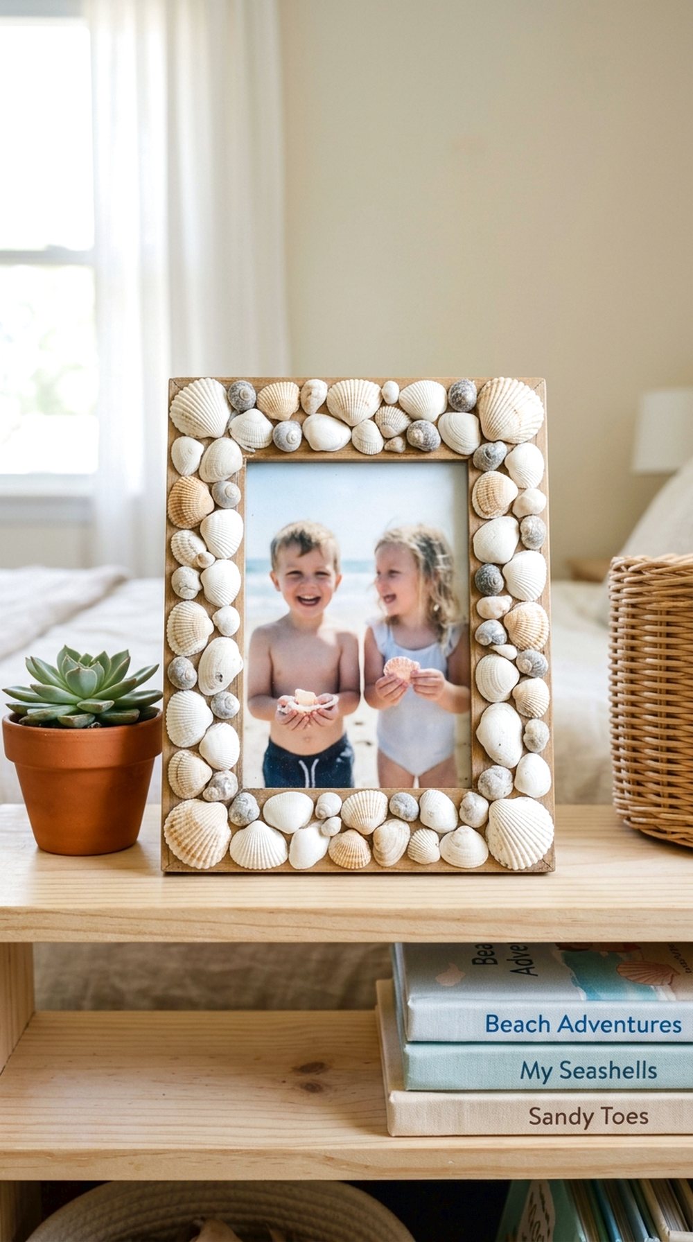 Seashell Picture Frame