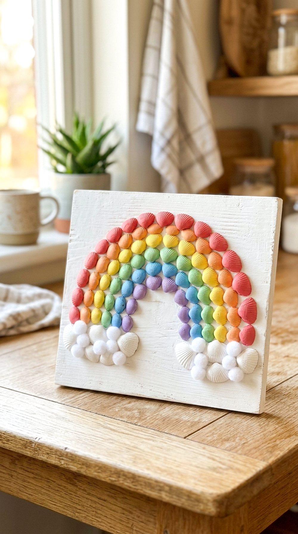 Seashell Rainbow Craft