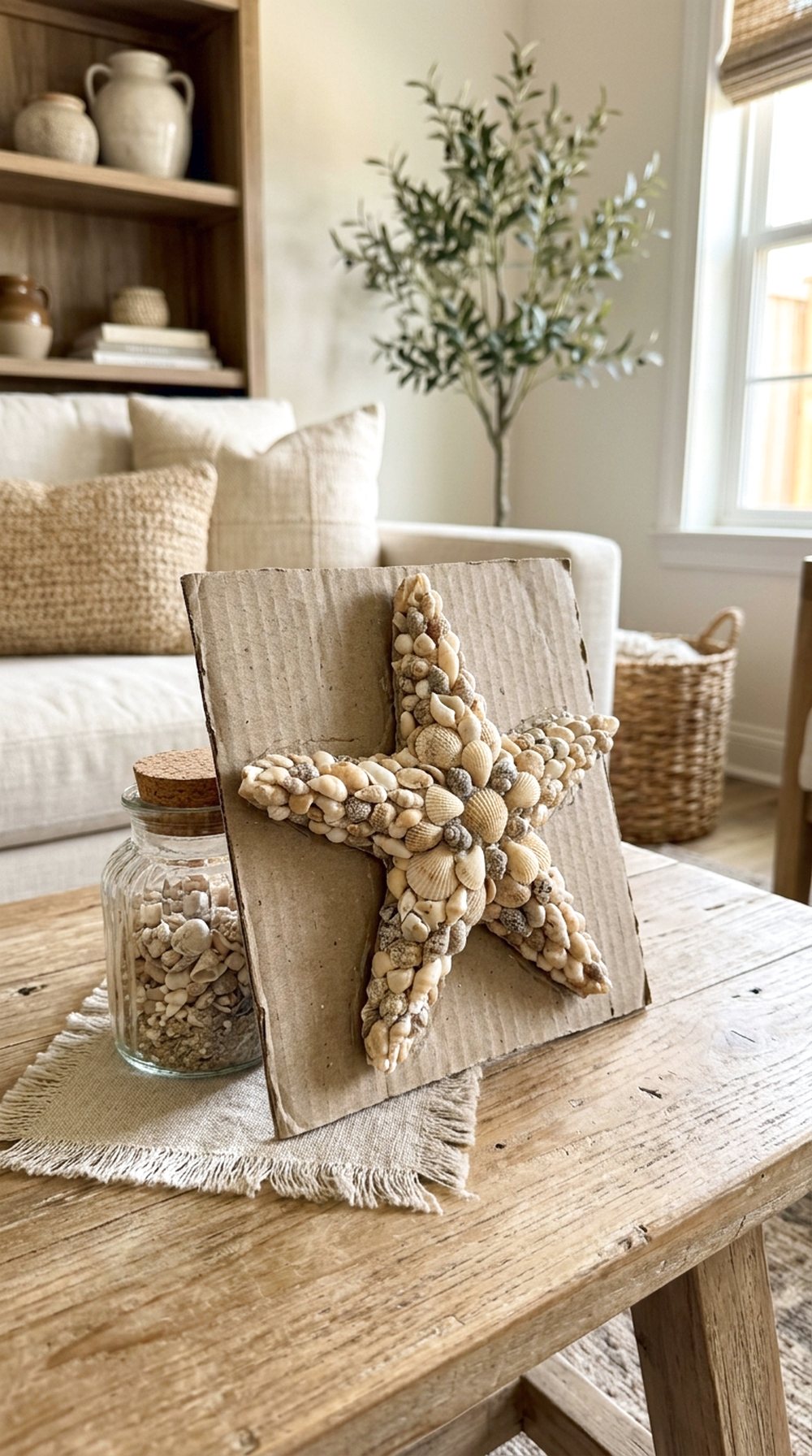 Seashell Starfish Collage