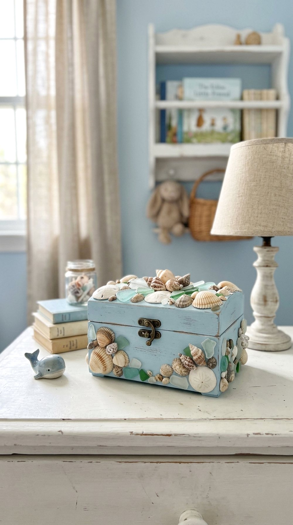 Seashell Treasure Box