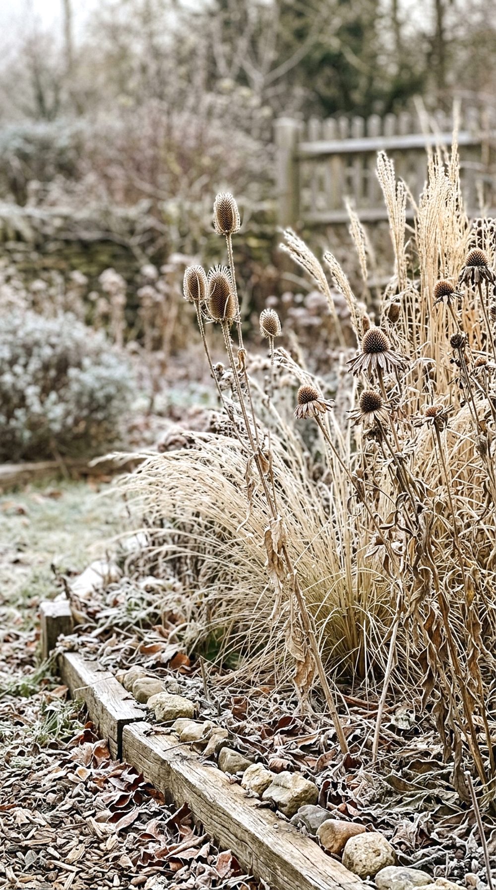 Seed Head Winter Corner