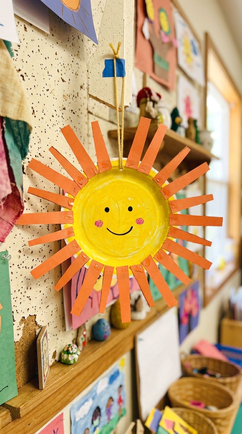 Shine Bright Paper Plate Sun