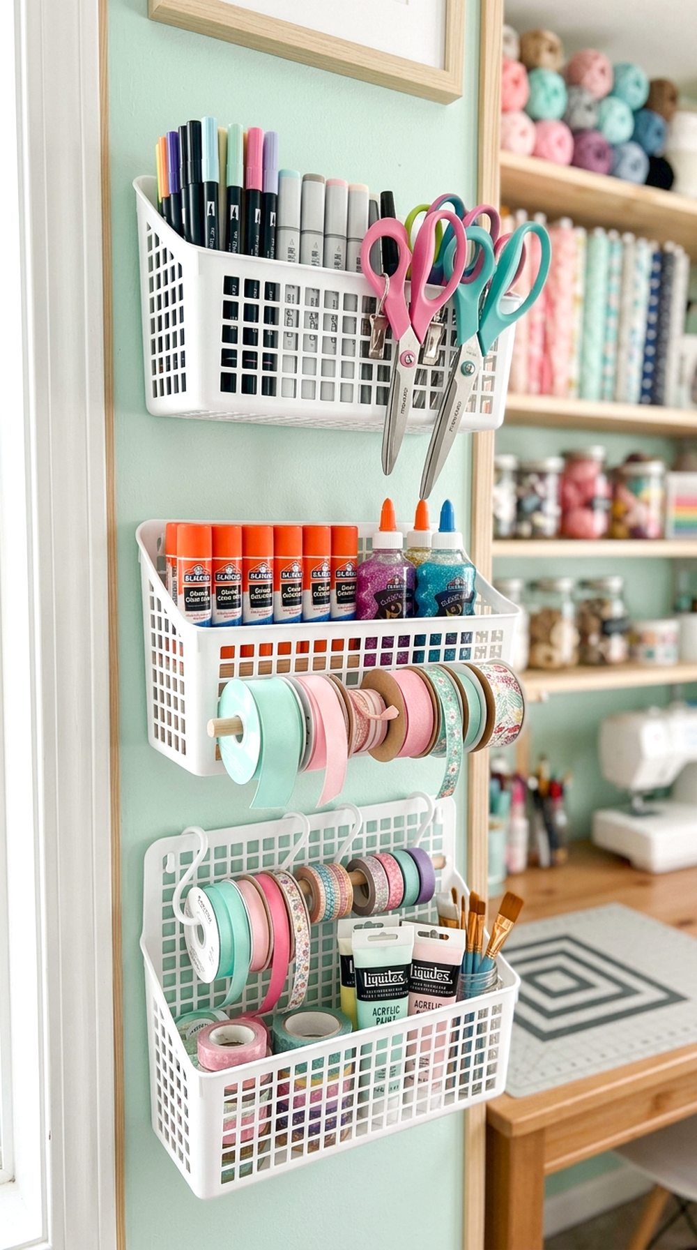Shower Caddies for Supplies