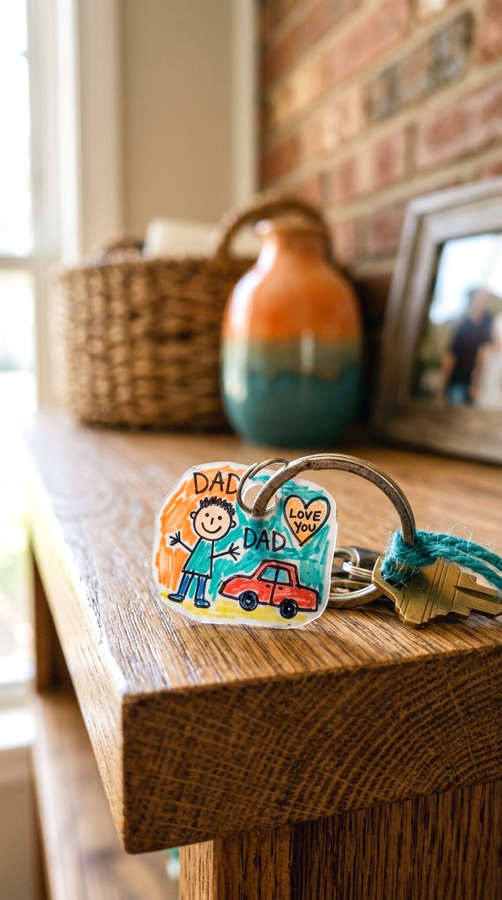Shrinky Dink Keychain