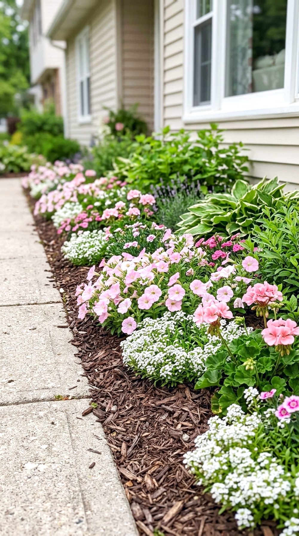 Side Yard Flower Border