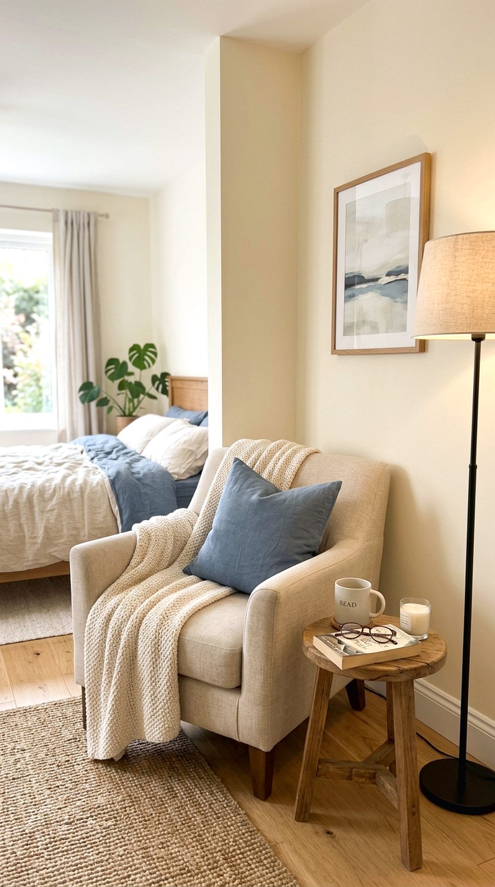 Simple Reading Nook