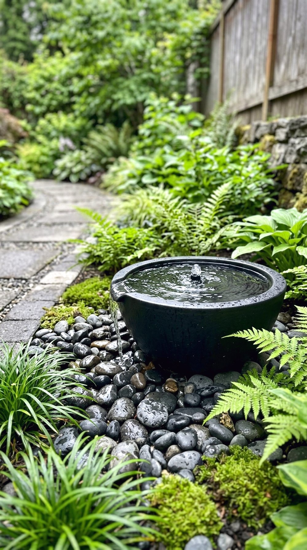 Simple Water Feature Corner