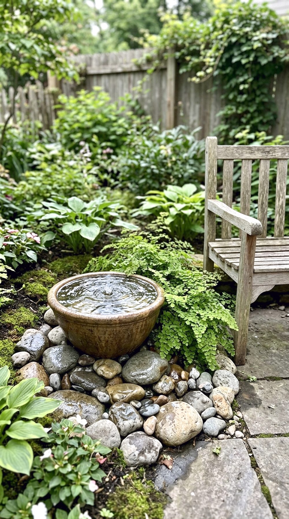 Simple Water Feature Corner