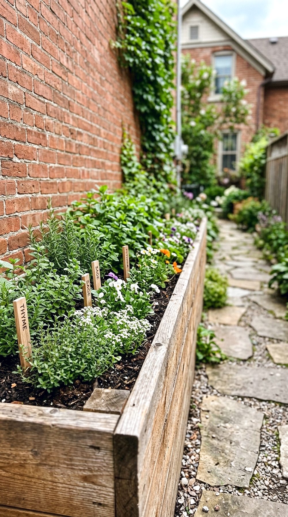 Slim Raised Garden Bed