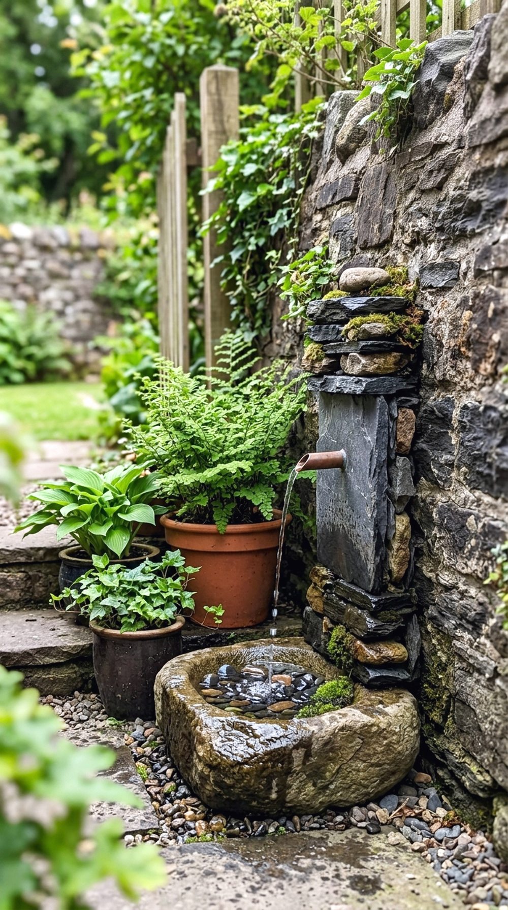 Slim Water Feature