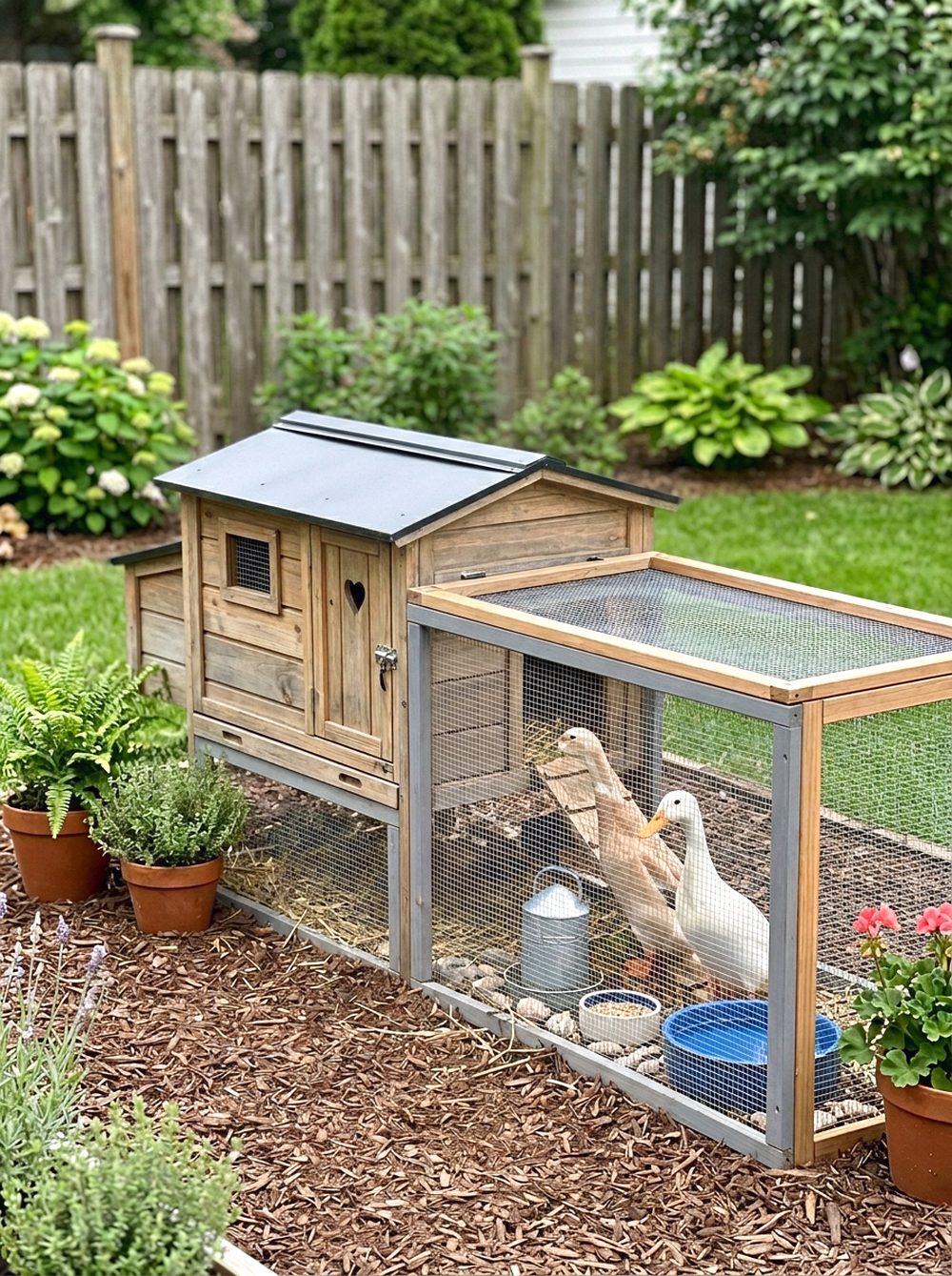 Small Duck Coop for Backyard