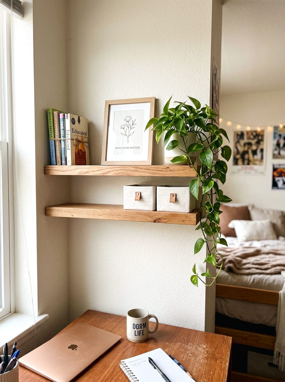 Small Floating Desk Shelf