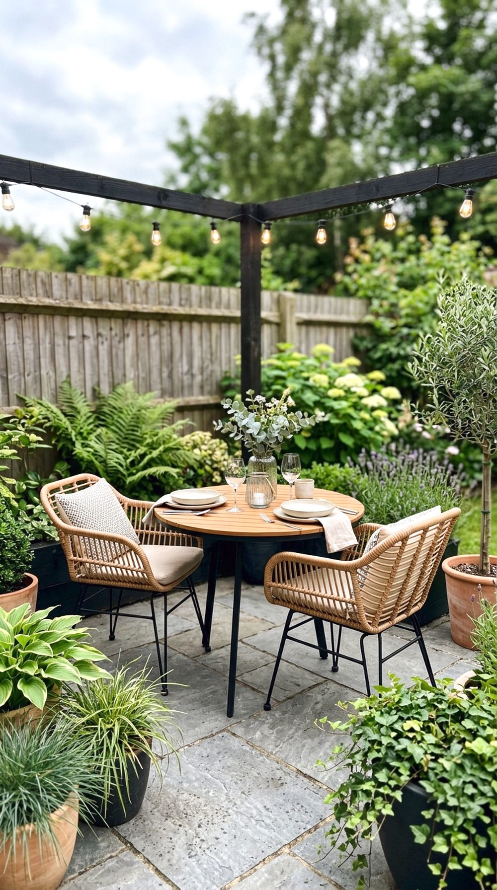 Small Patio Dining Nook