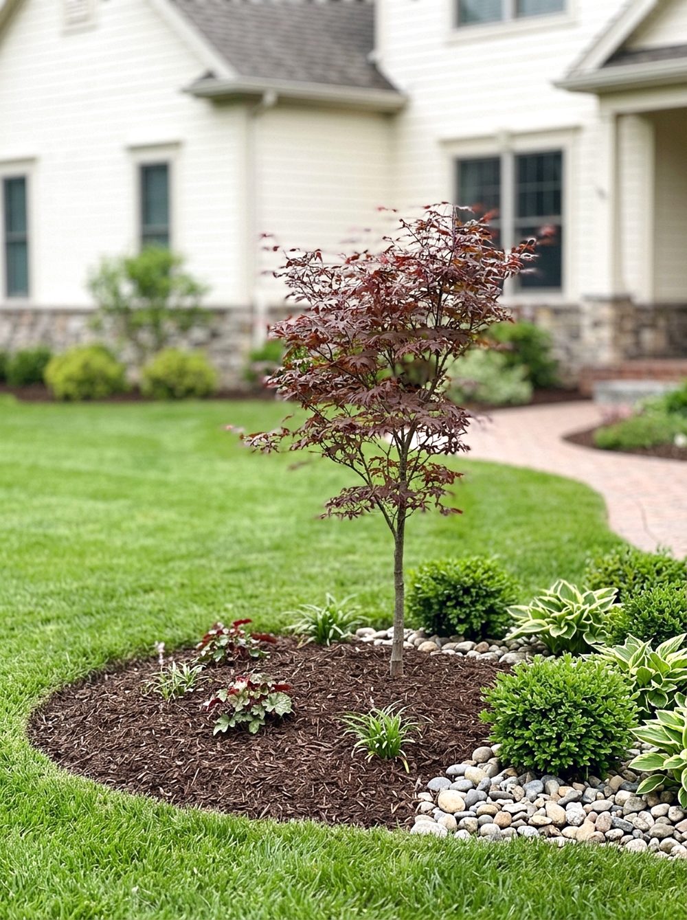 Small Tree With Clean Planting Ring