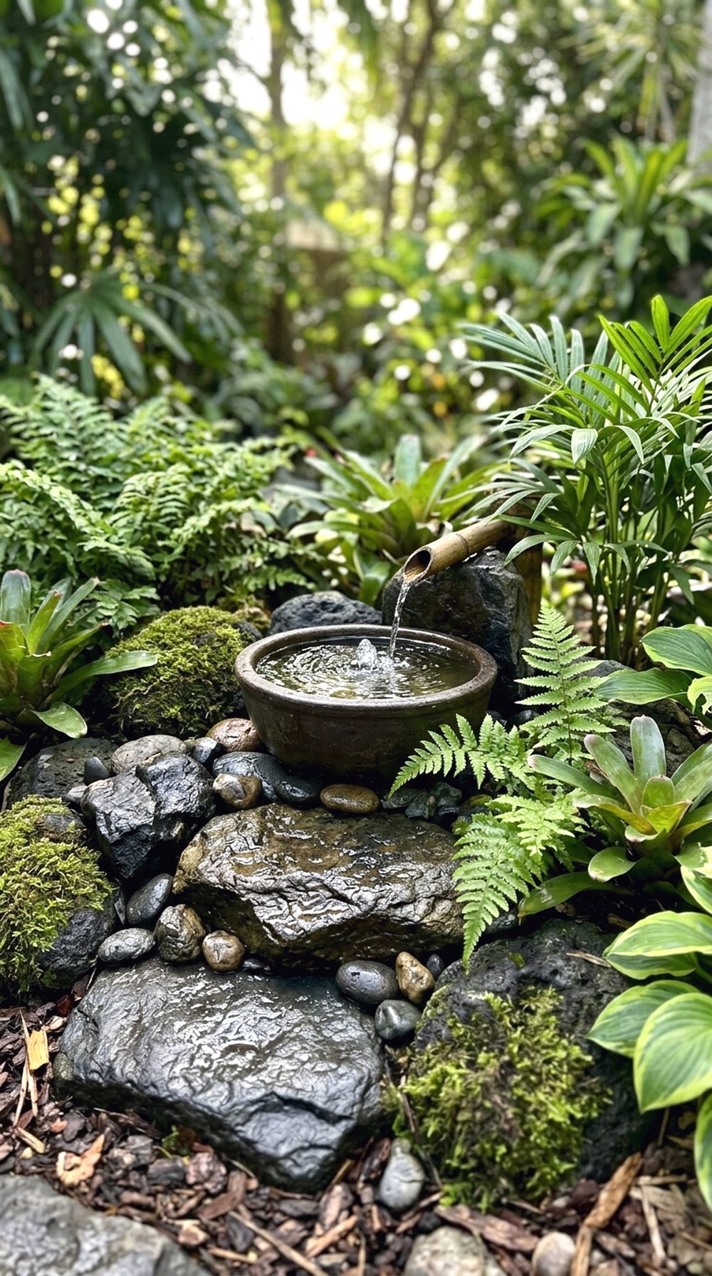 Small Tropical Water Feature