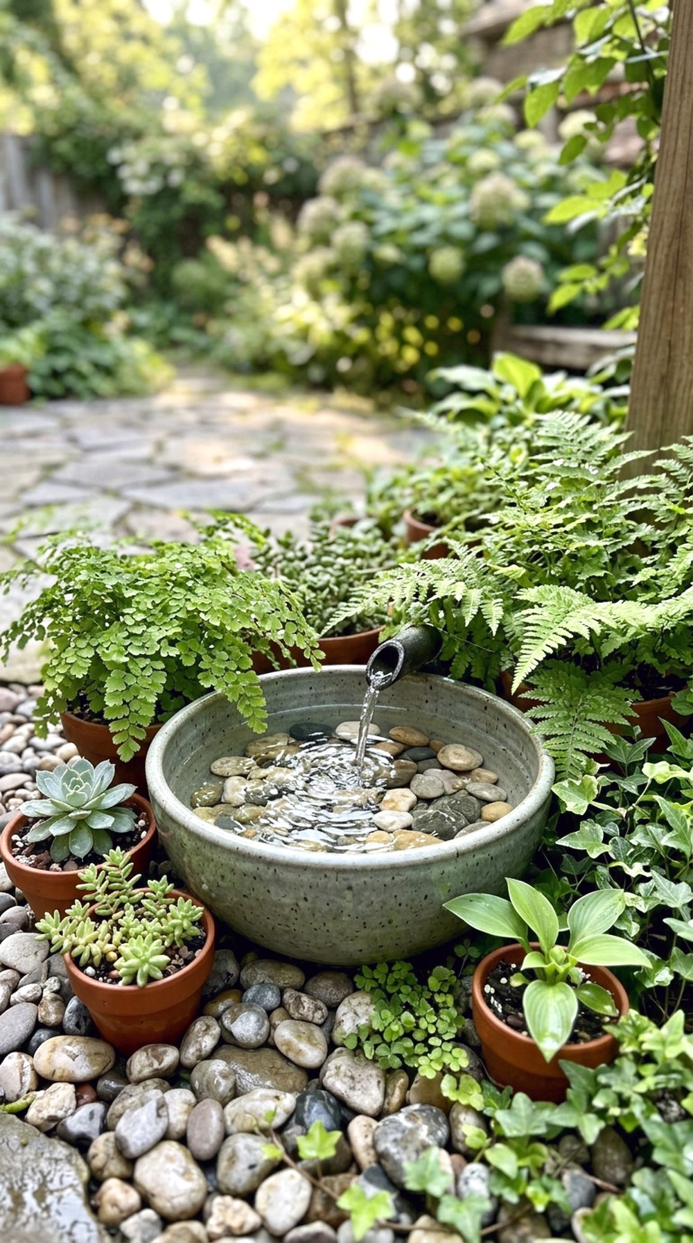 Small Water Feature Corner