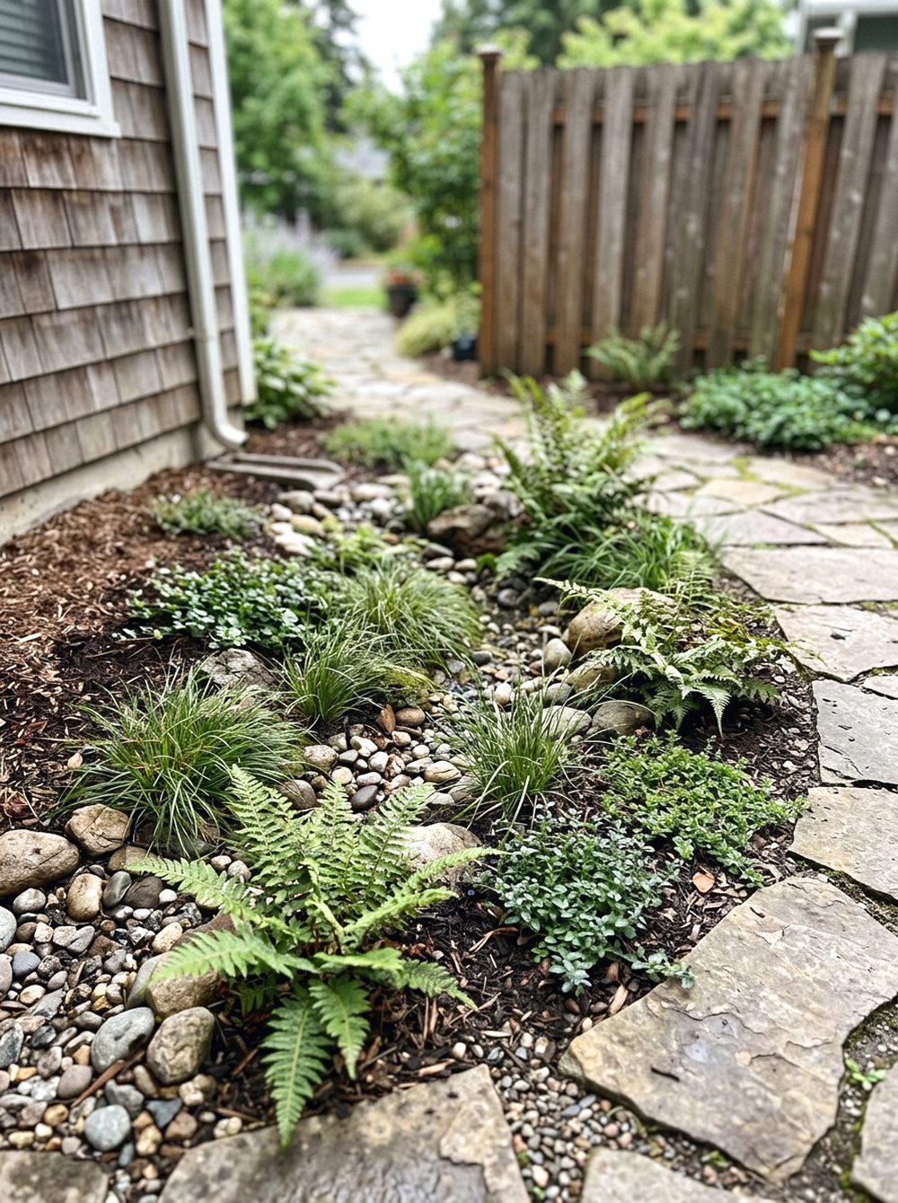 Small Yard Rain Garden