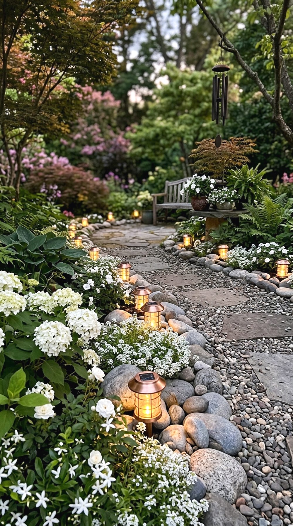 Solar Lantern Memorial Path