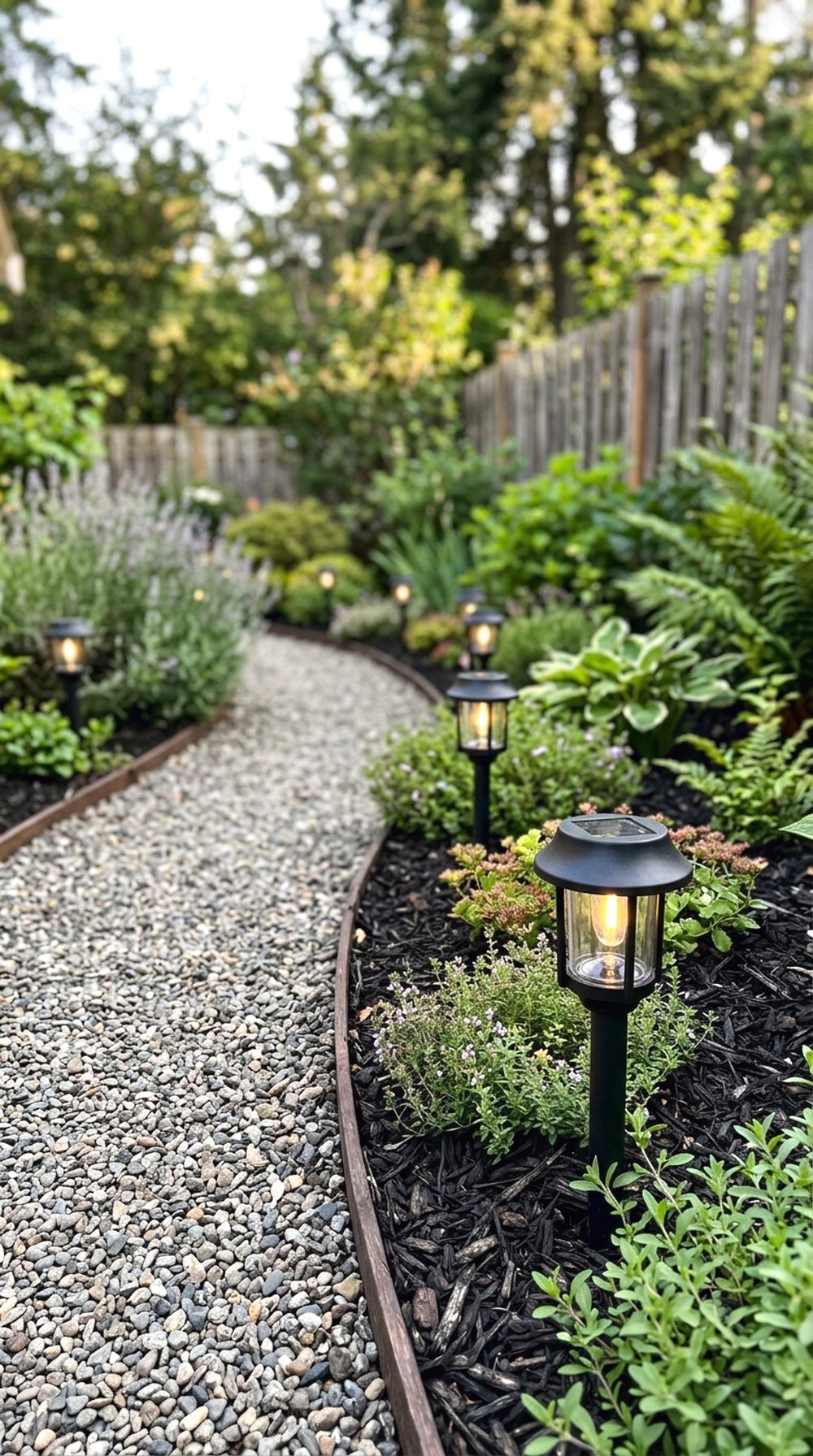 Solar Light Border