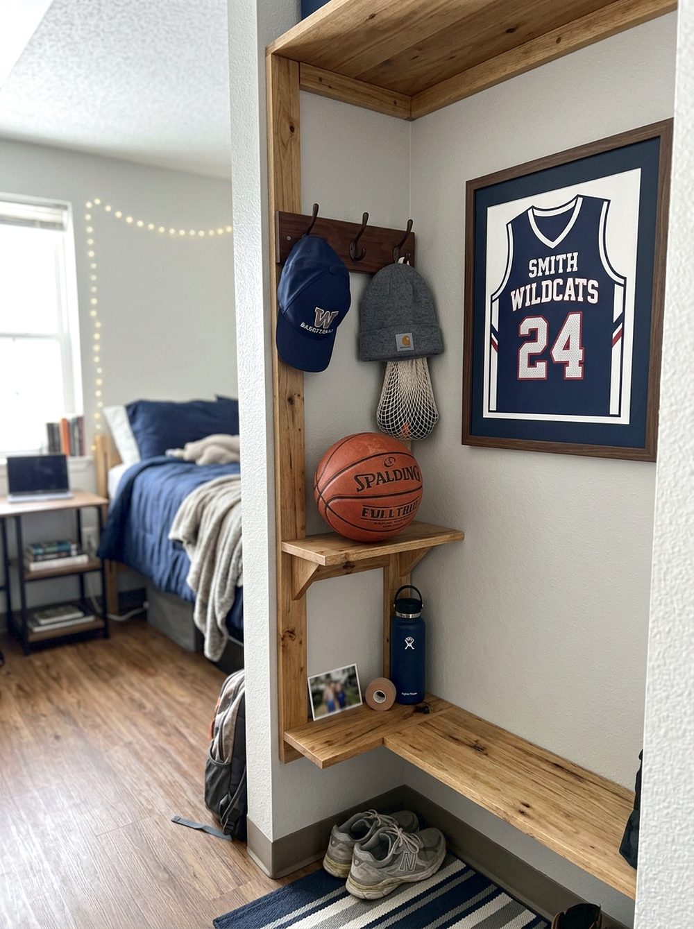 Sports Gear Display Corner