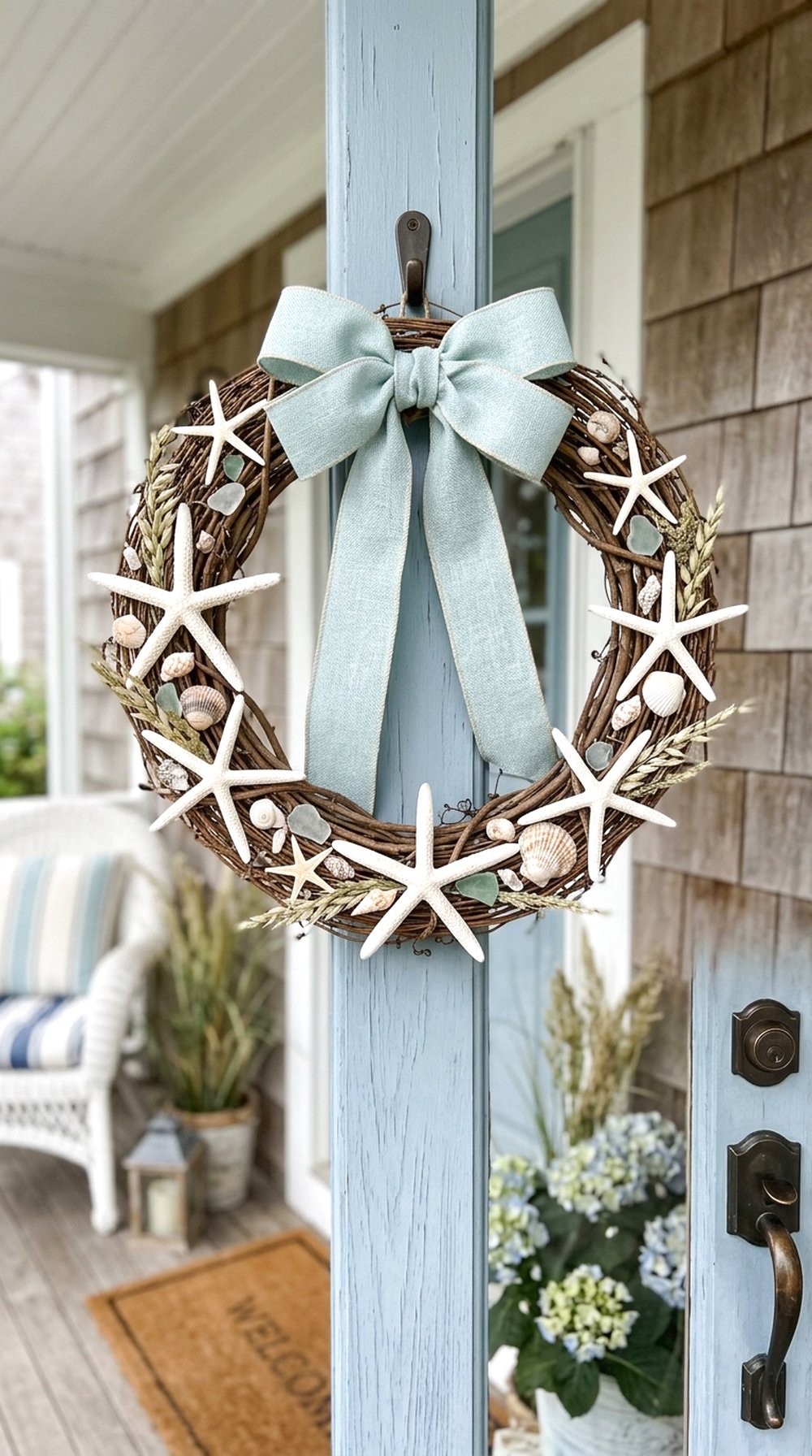 Starfish Door Wreath