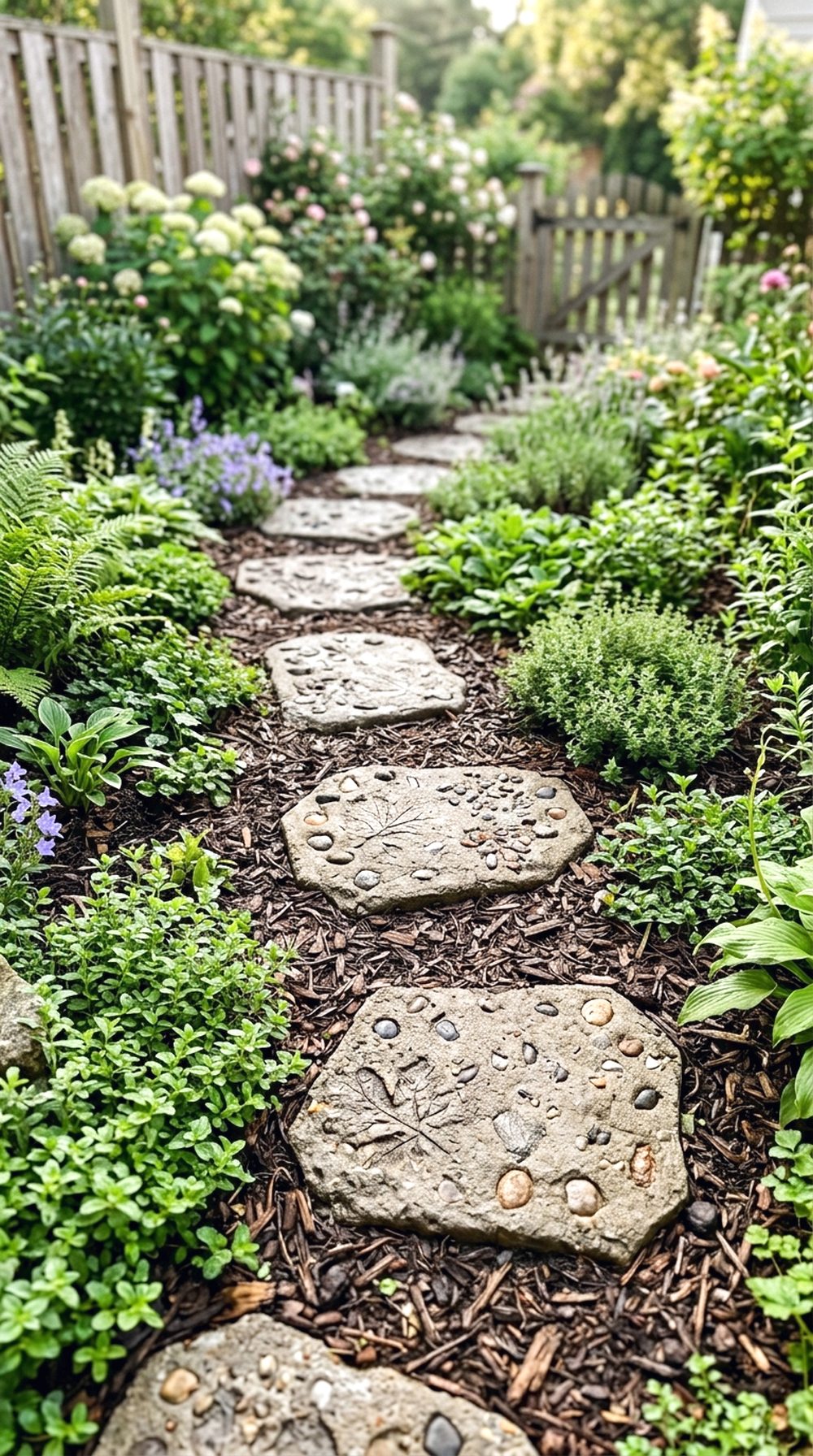 Stepping Stone Garden Path