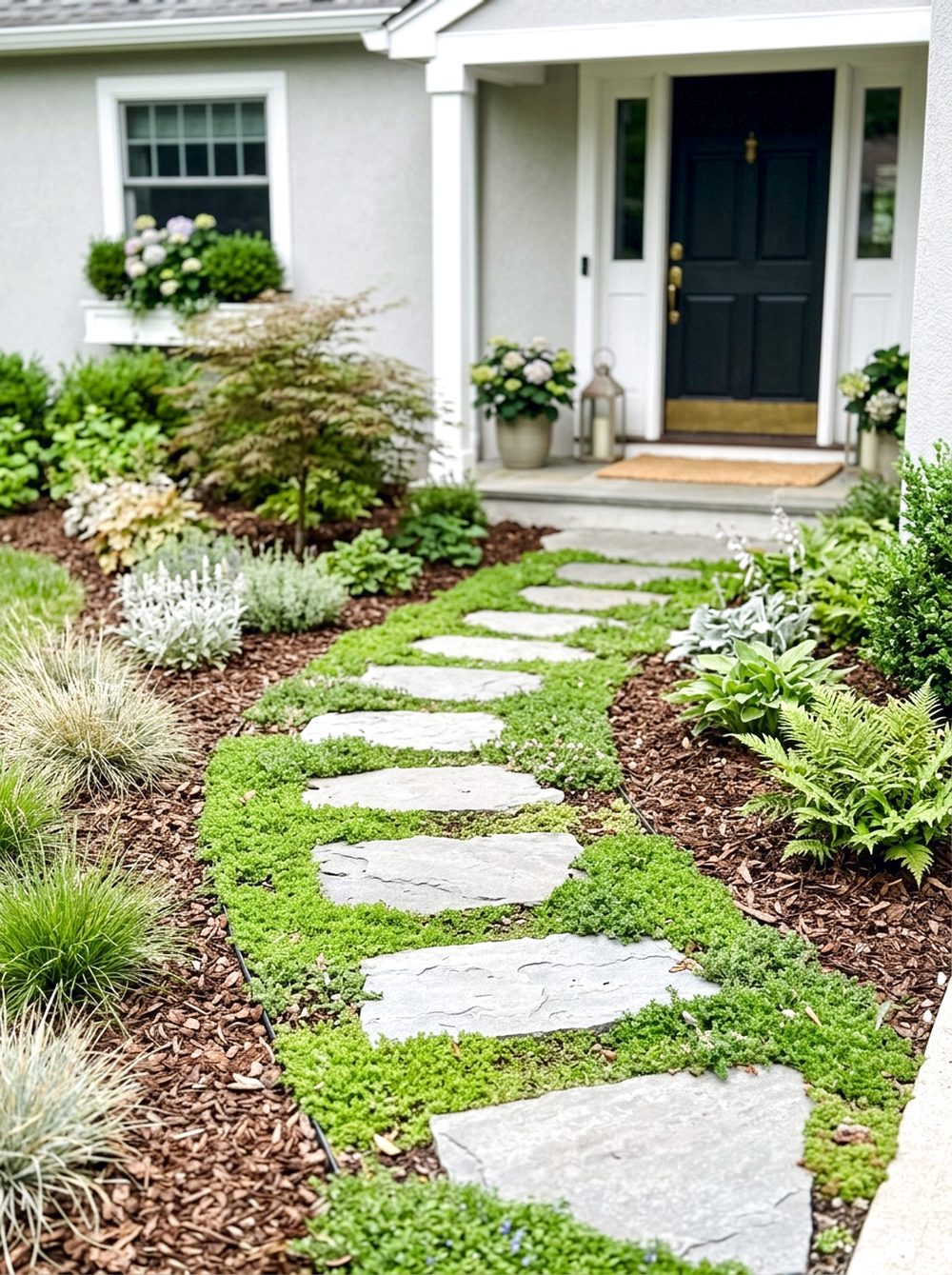 Stepping Stone Garden Path