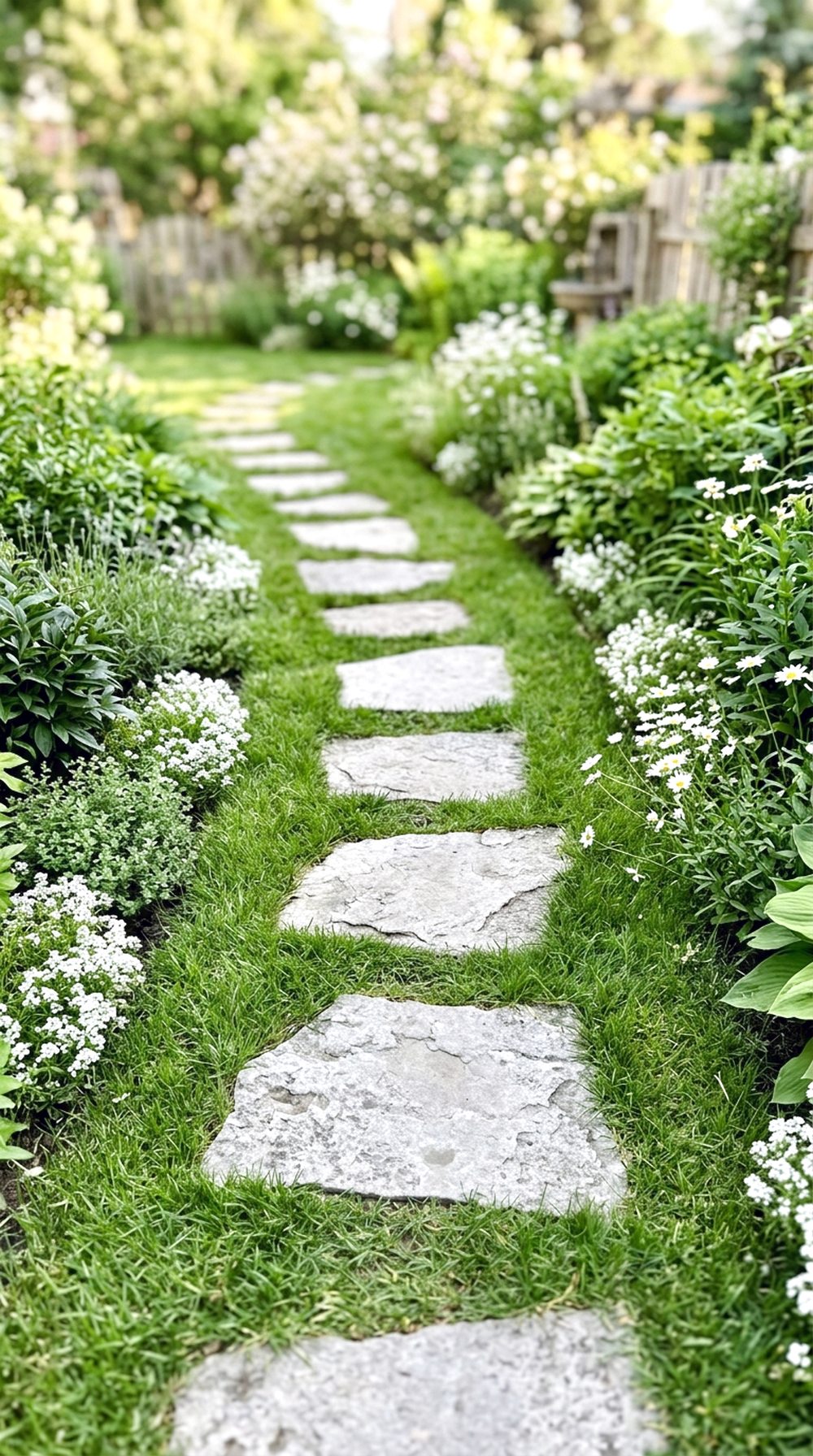 Stepping Stone Garden Walkway