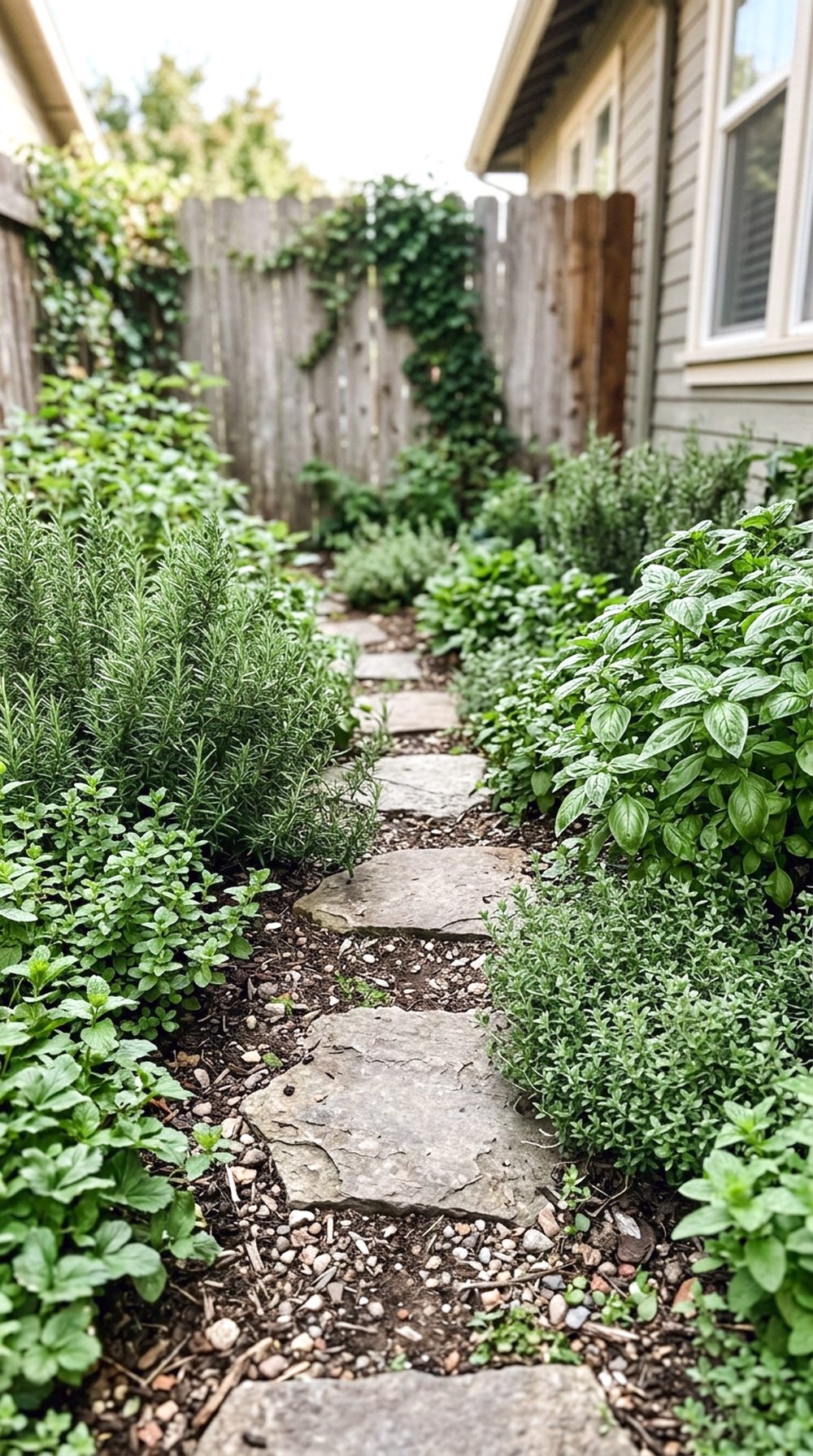 Stepping Stone Herb Garden