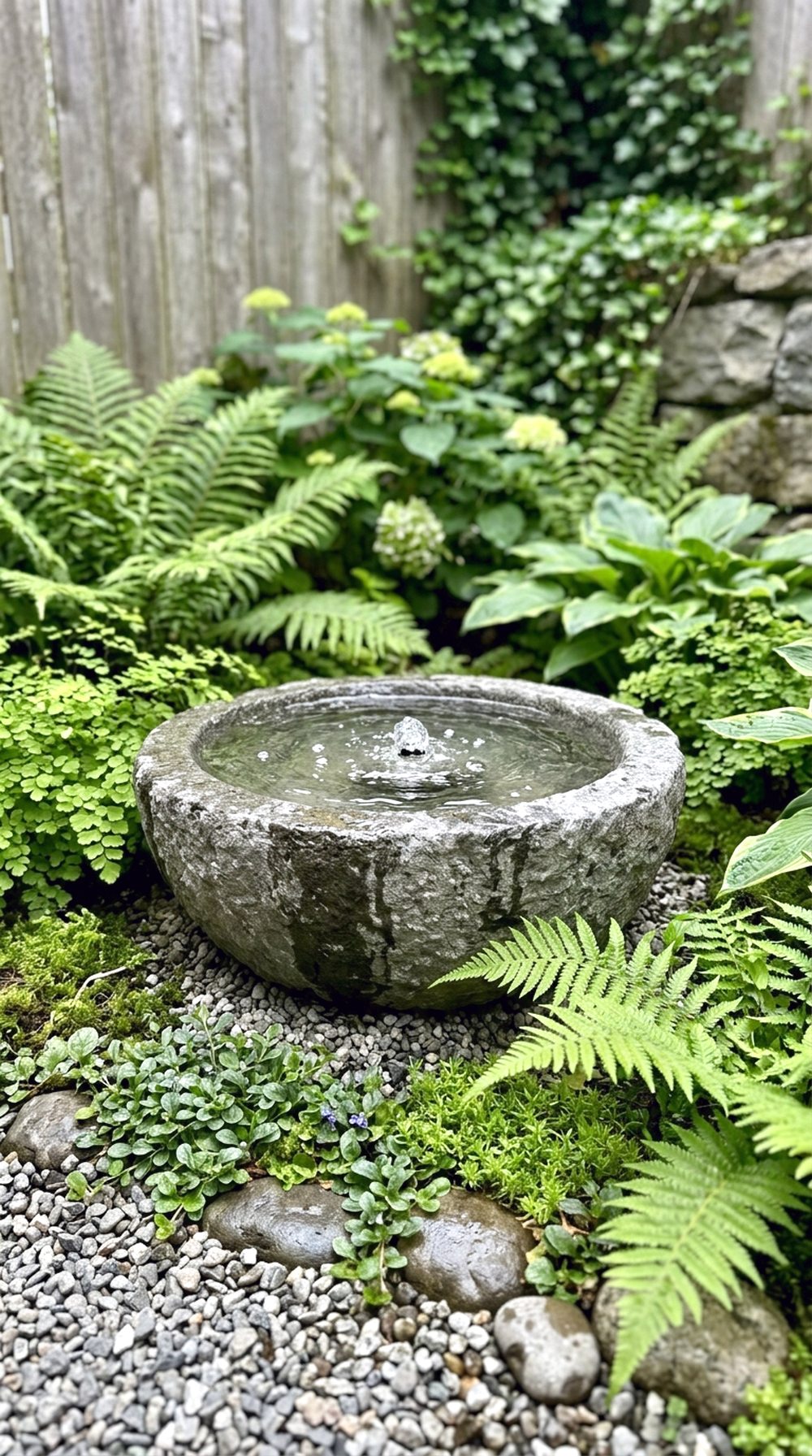 Stone Bowl Fountain