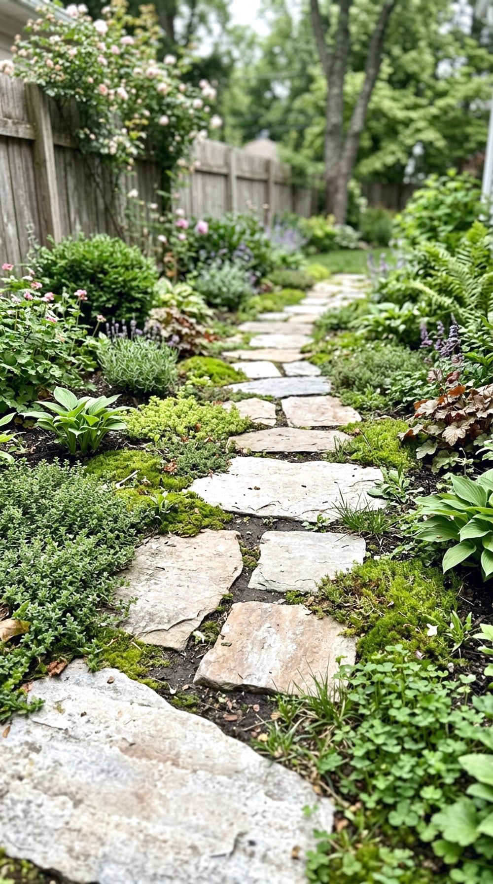 Stone Path Garden