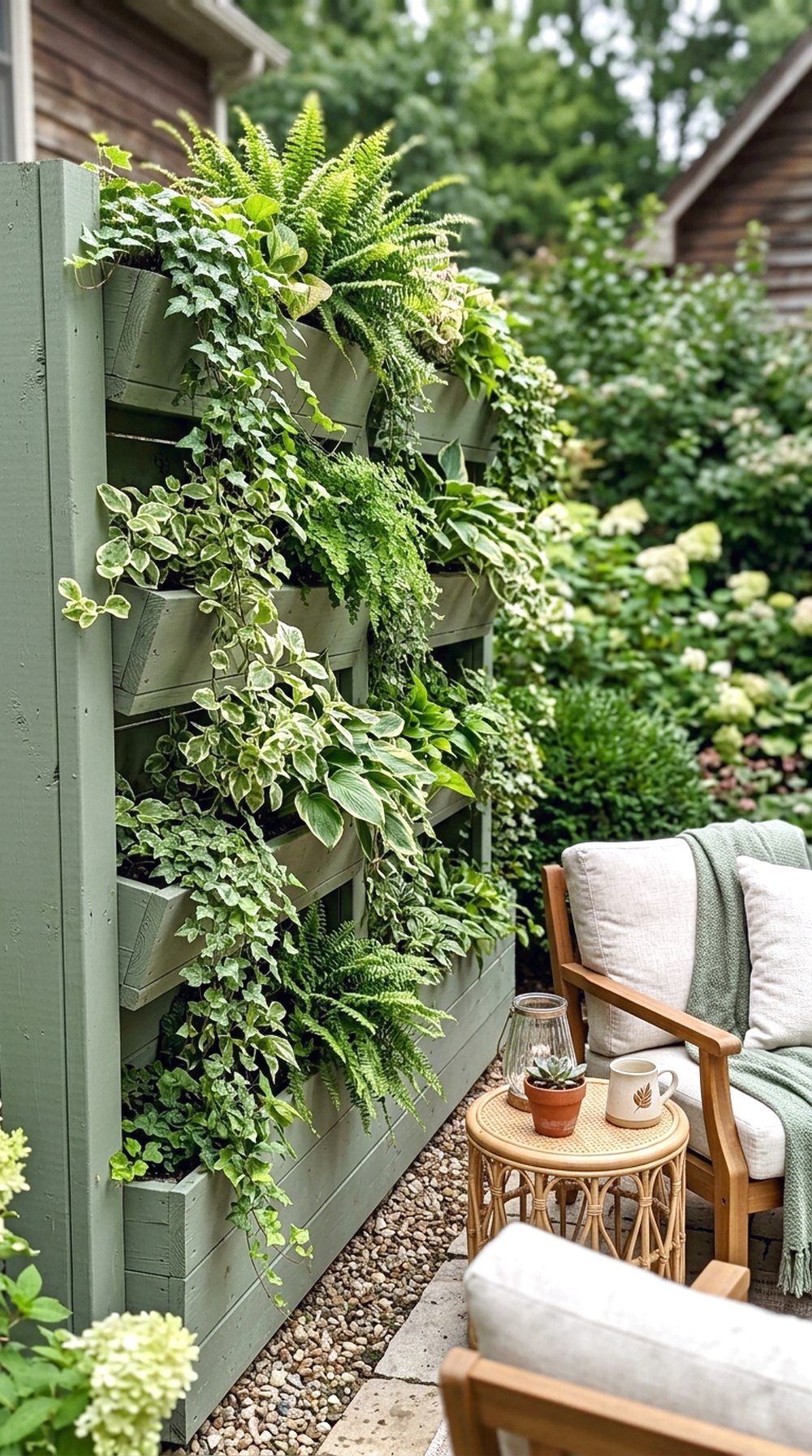 Tall Planter Privacy Wall