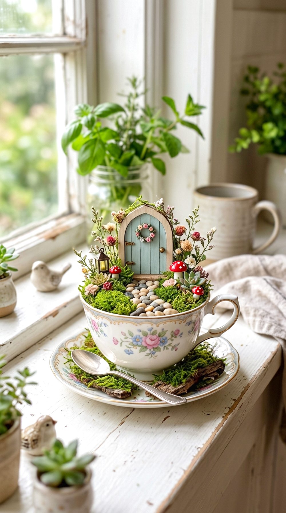 Teacup Fairy Garden