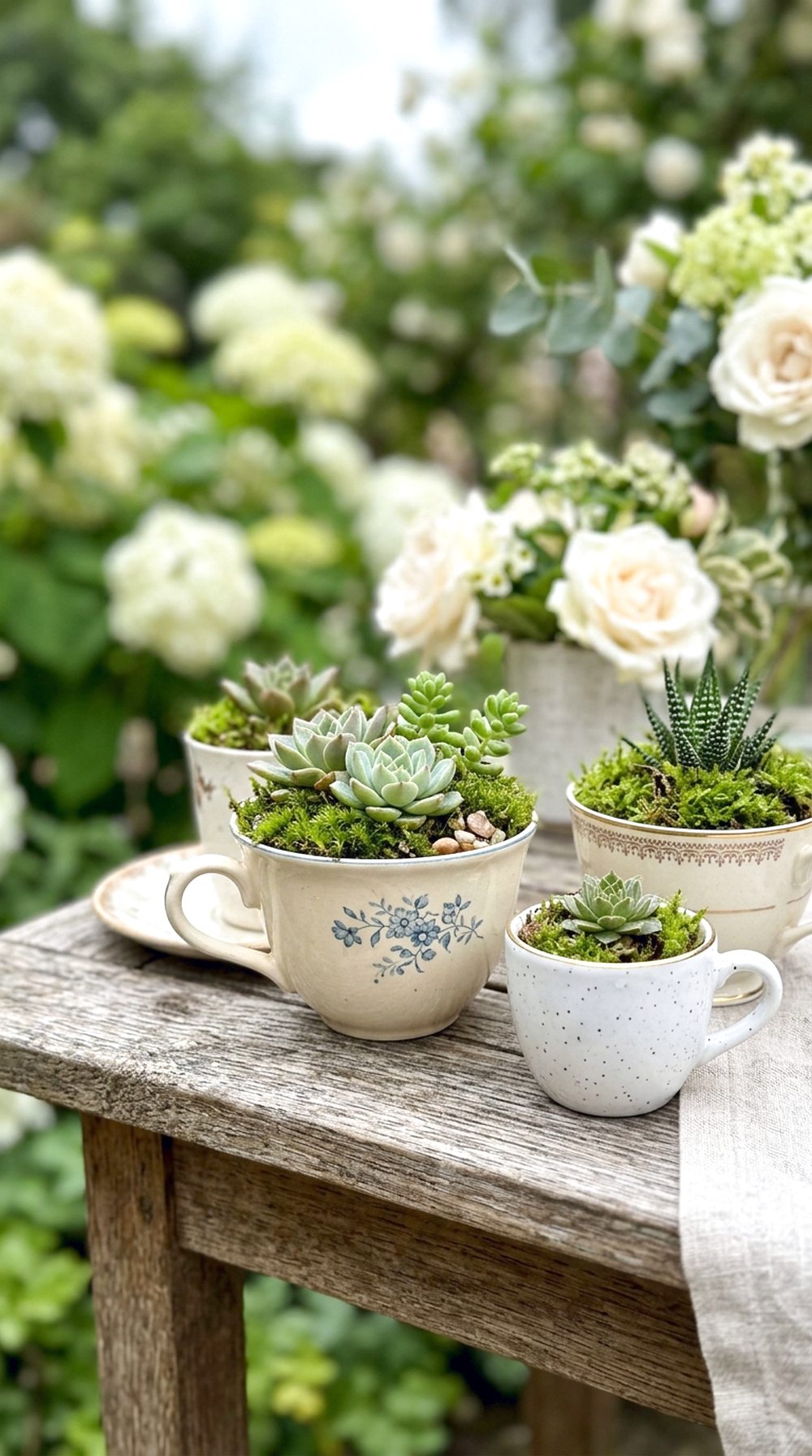 Teacup Mini Planters