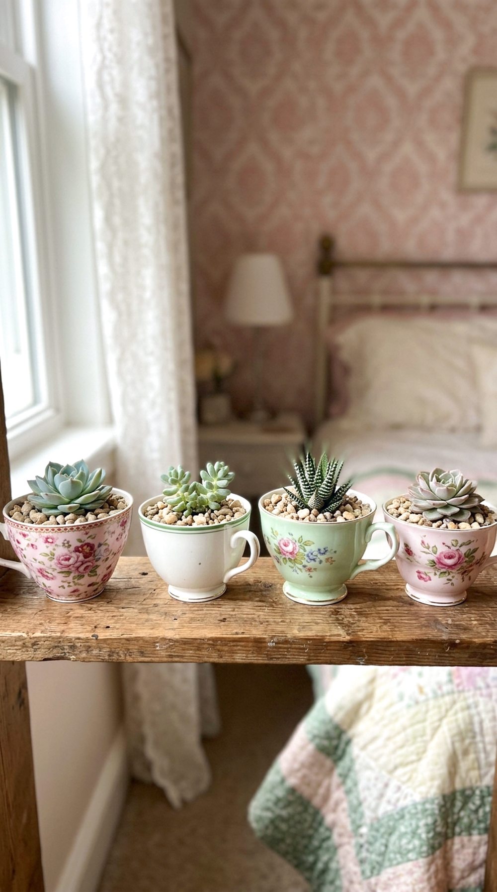 Teacup Succulent Planters
