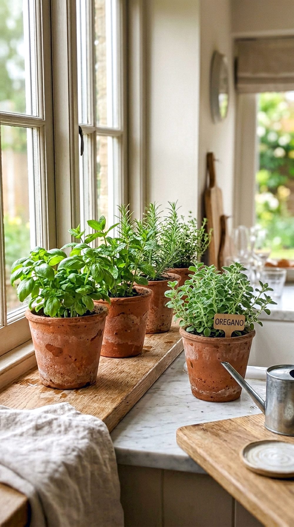 Terracotta Pot Herb Corner